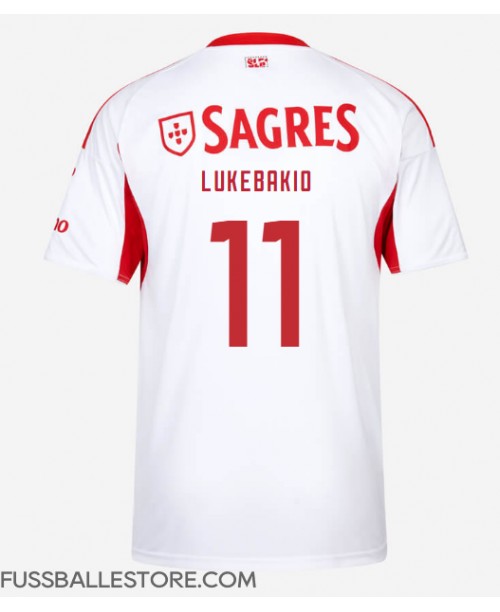 Günstige Benfica Dodi Lukebakio #11 3rd trikot 2025-26 Kurzarm Günstige Benfica Dodi Lukebakio #11 3rd trikot 2025-26 Kurzarm